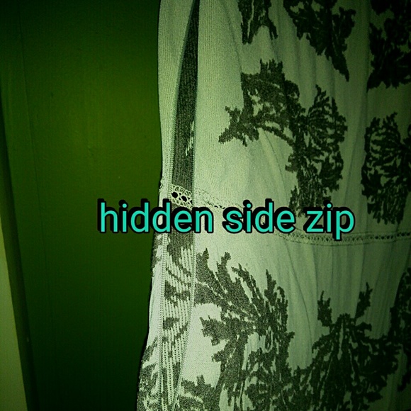 RARE ZAC POSEN grey and white jacquard pri… - Picture 7 of 7